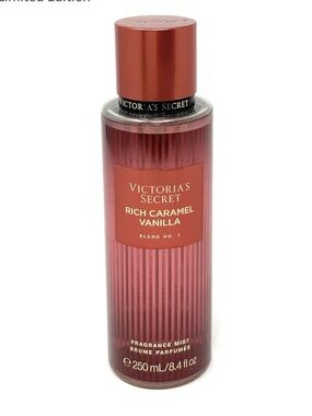 Victoria's Secret Rich Caramel Vanilla Fragrance Mist 8.4 fl oz Limited Edition